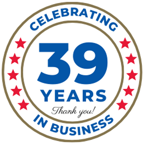 Celebrating 39 Years in Business!