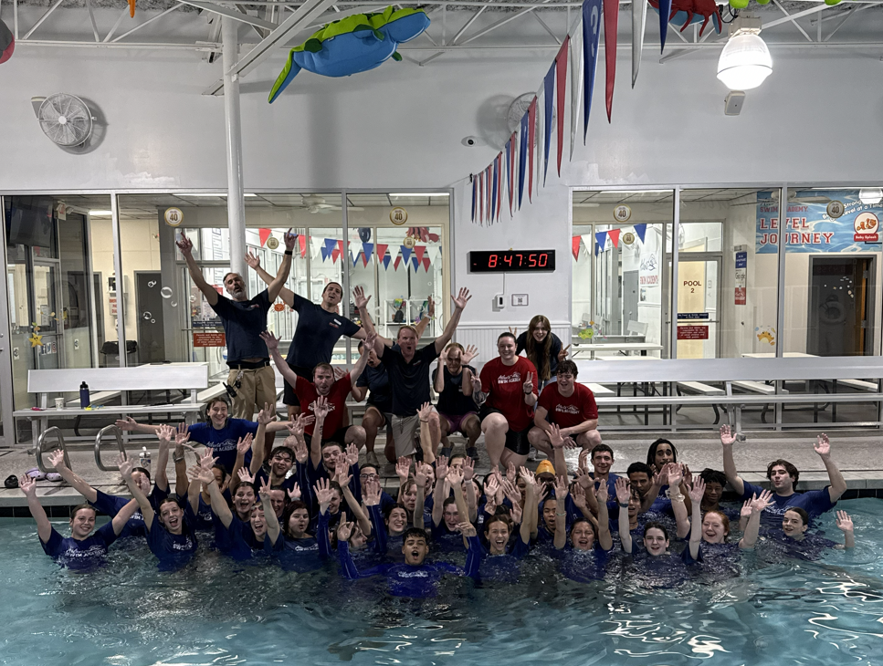 Atlanta Swim Academy Staff taking a picture.